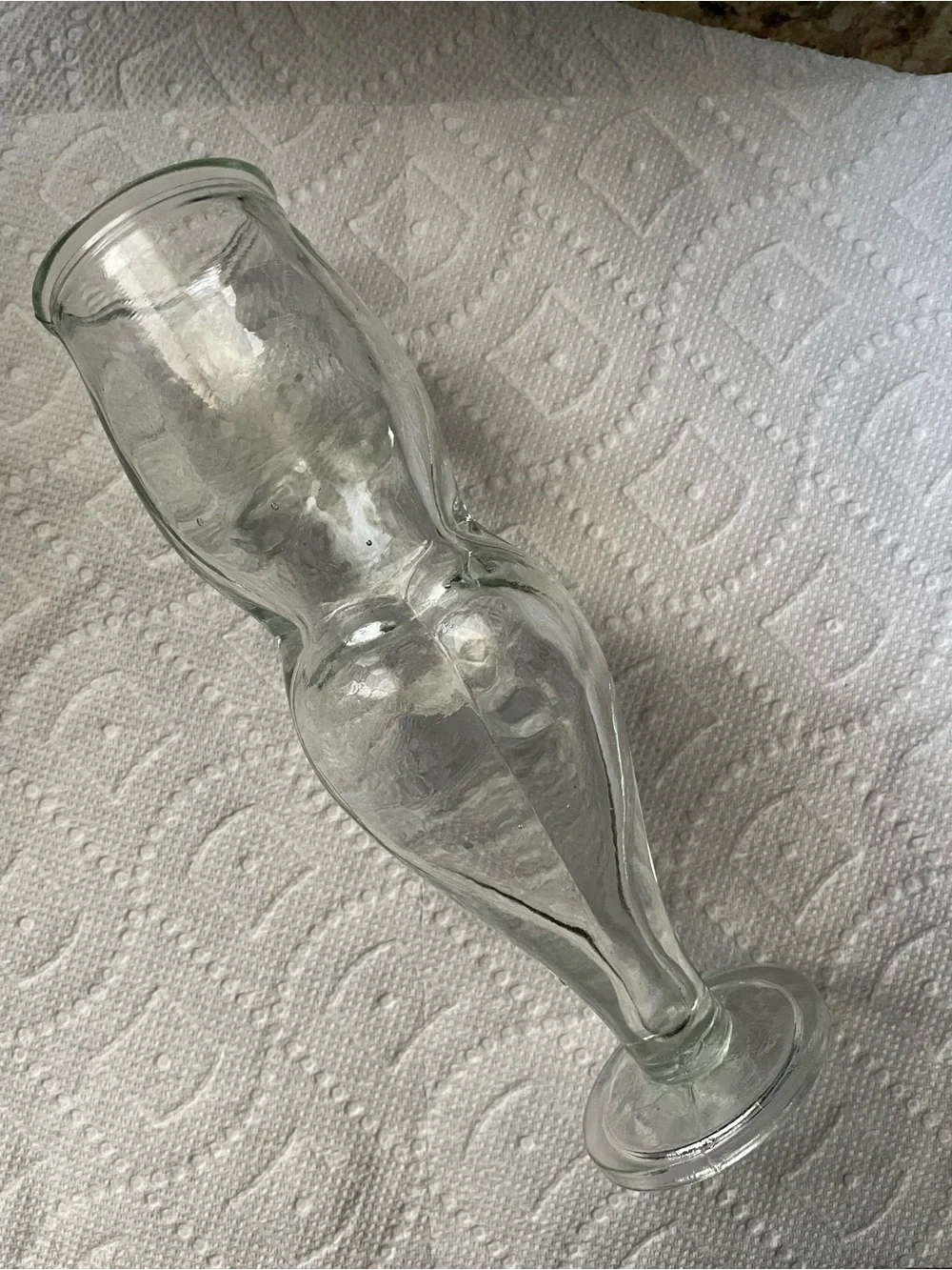 Vintage Venus Nudie Beer Glass Naked Lady  Drinkware Cup